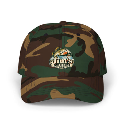 Jim’s Ice House | Jim’s Ice House New Fishing Logo Dad Cap