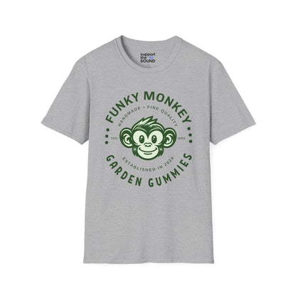 Gravel Road | Funky Monkey Garden Gummies Graphic T-Shirt