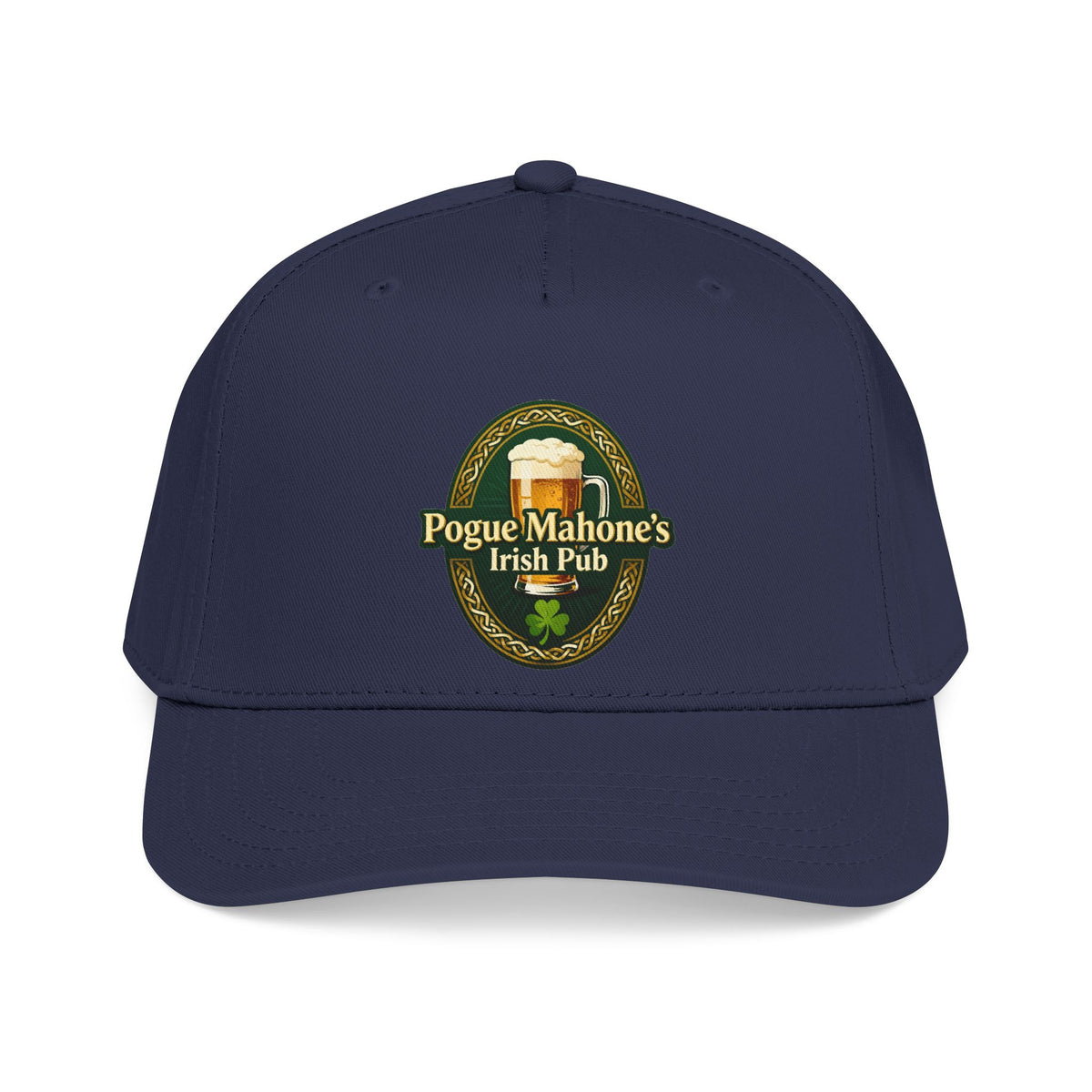 Pogue Mahone's Irish Pub | Pogue Mahone's Irish Pub Logo Baseball Cap