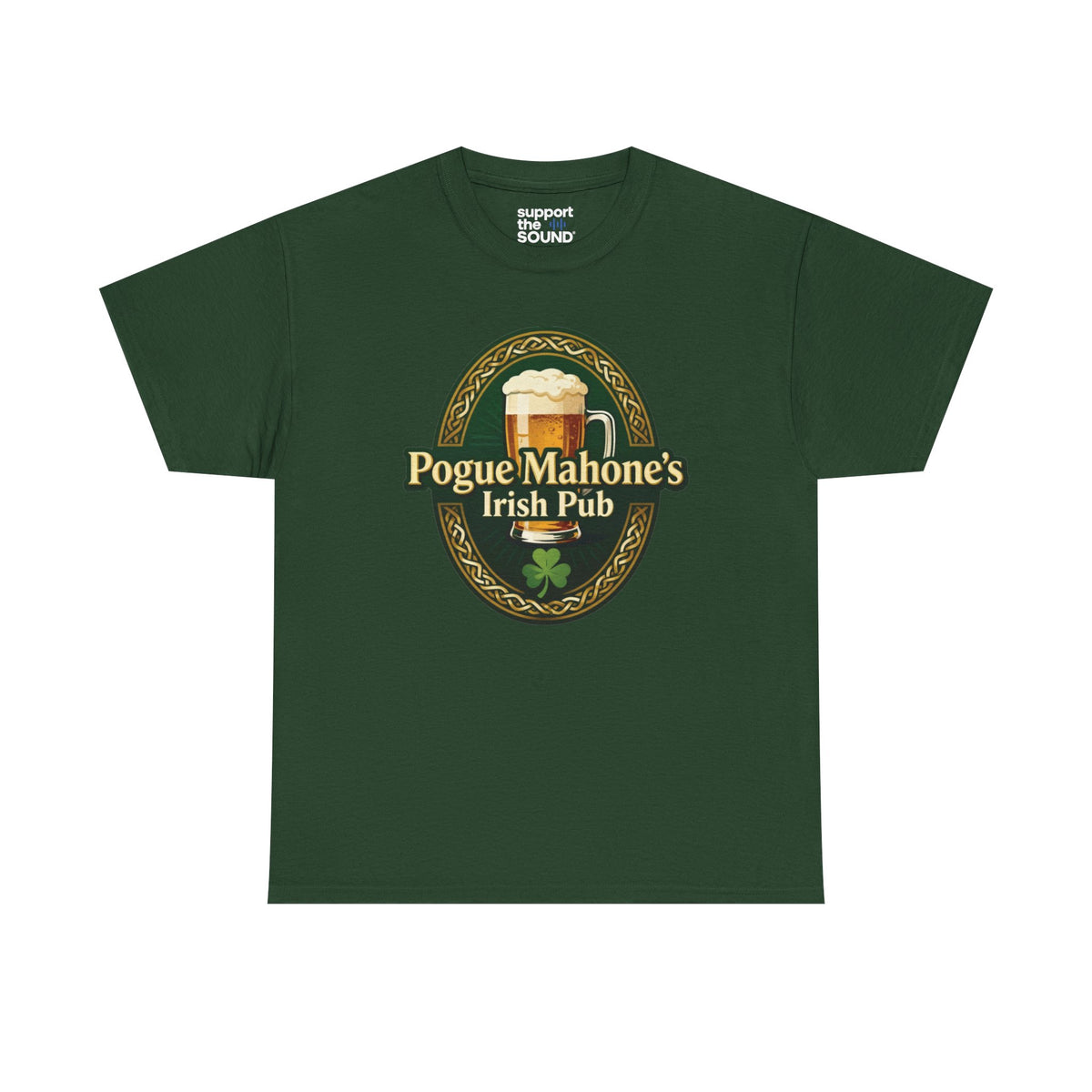 Pogue Mahone's Irish Pub | Pogue Mahone's Irish Pub Logo Tee