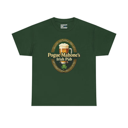 Pogue Mahone's Irish Pub | Pogue Mahone's Irish Pub Logo Tee