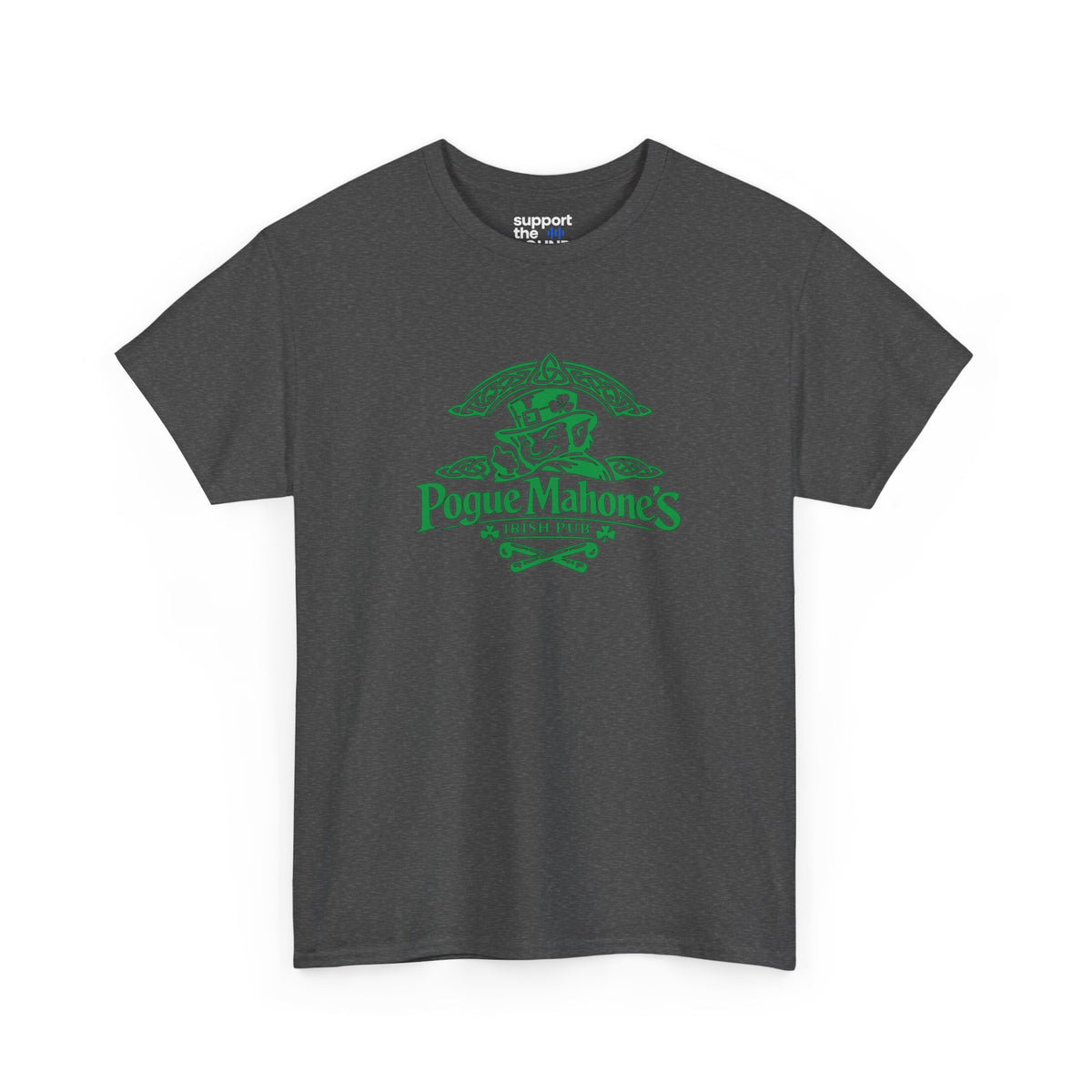 Pogue Mahone's Irish Pub | Pogue Mahone's St. Patrick's Day Logo Tee