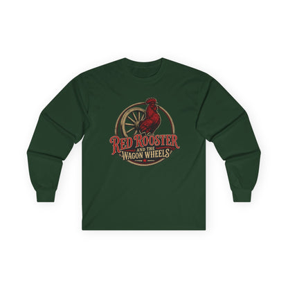 Red Rooster and the Wagon Wheels | Red Rooster and the Wagon Wheels Long Sleeve Tee