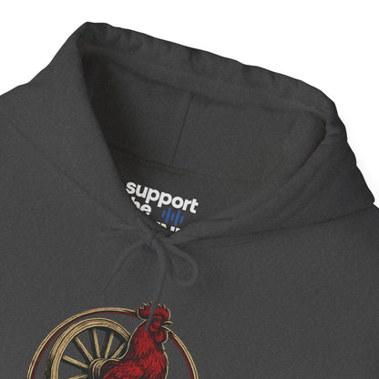 Red Rooster and the Wagon Wheels | Red Rooster and the Wagon Wheels Hoodie